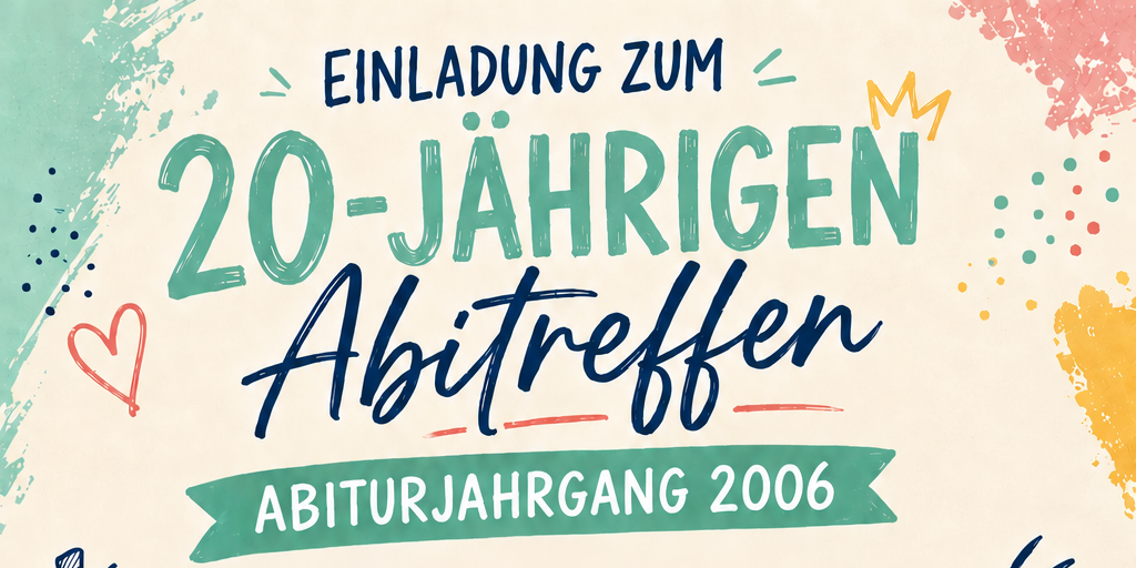 ABI 2006 Treffen: Wir verlassen als erste den Bau!
